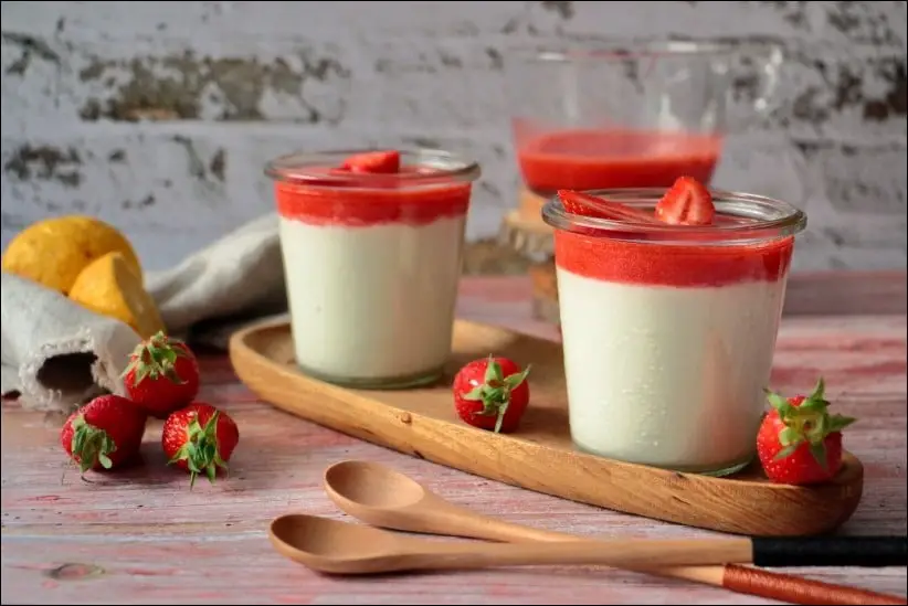 fraises fromage blanc