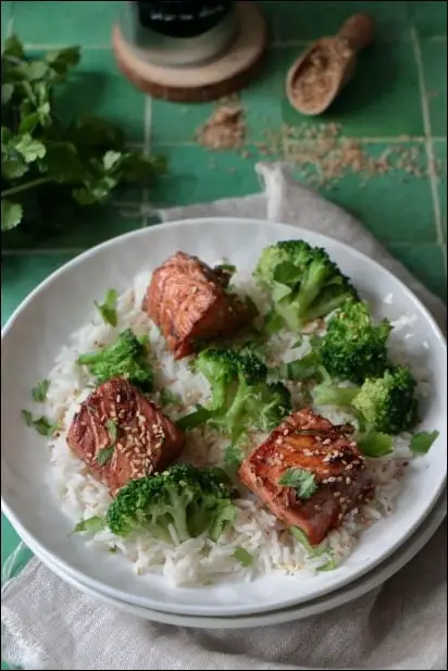 saumon brocoli facile