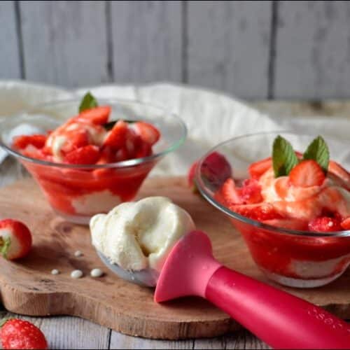 coupe fraise melba