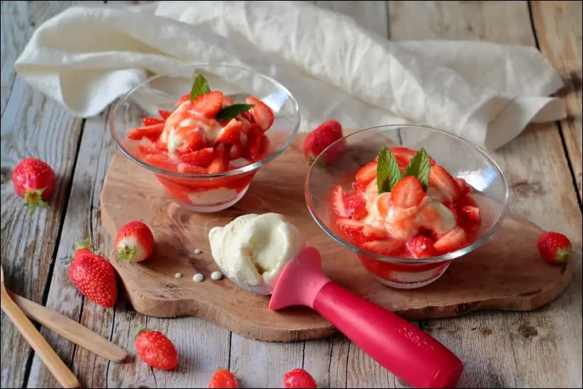 fraise melba de Laurent Mariotte