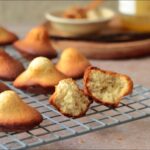 madeleines vanille poudre amandes miel