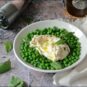 burrata aux petits pois de Laurent Mariotte