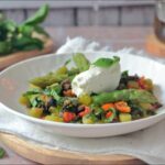 salade asperge tomate confite