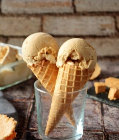 glace au turron tendre de jijona sans sorbetière