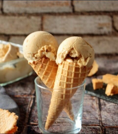glace au turron tendre de jijona sans sorbetière