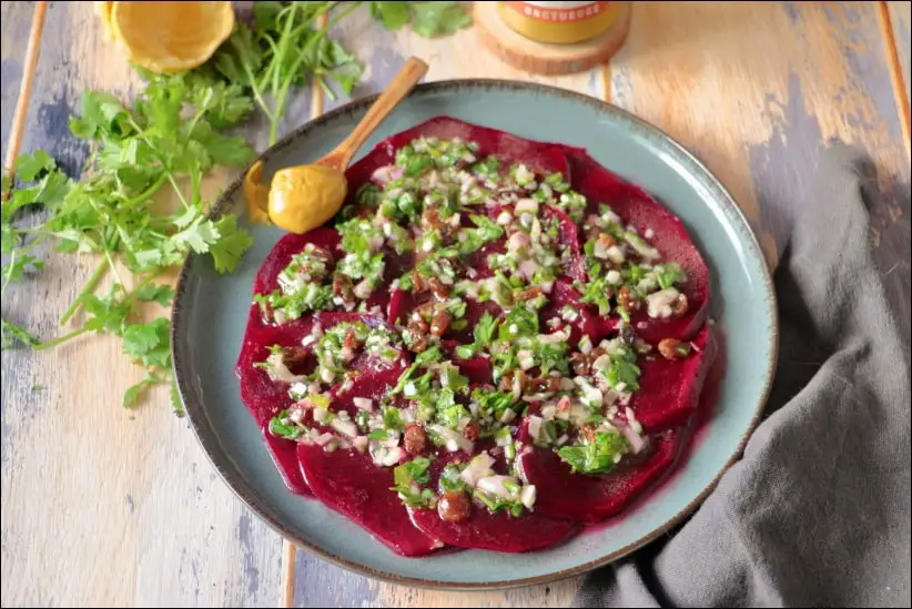 salade betterave pomme