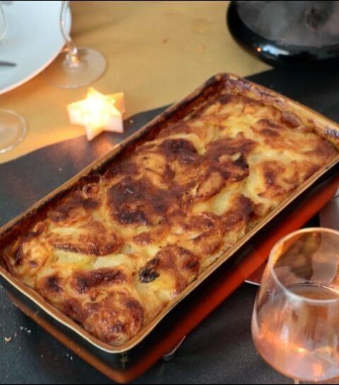 gratin dauphinois aux marrons de Philippe Etchebest