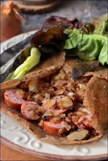 galette saucisse montbeliard