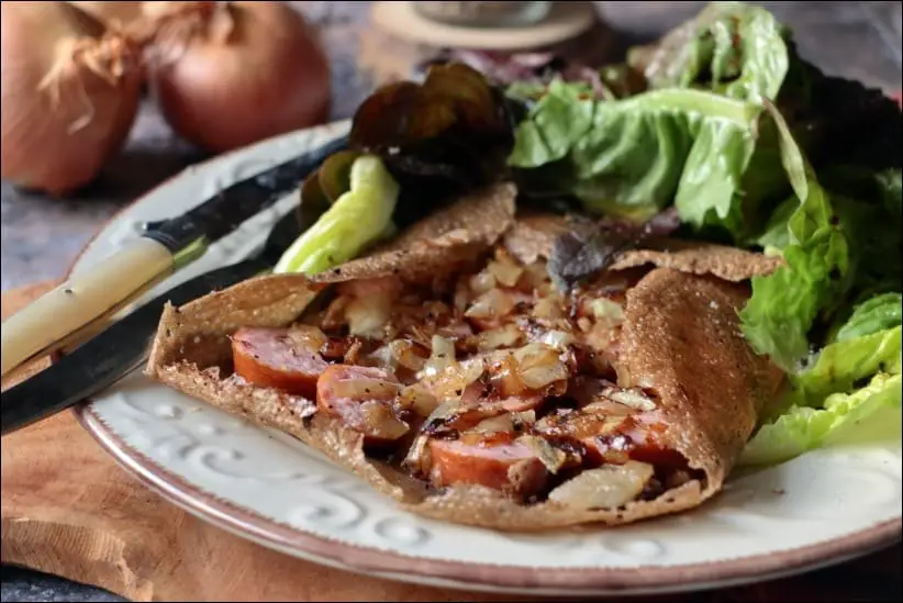 galette à la saucisse