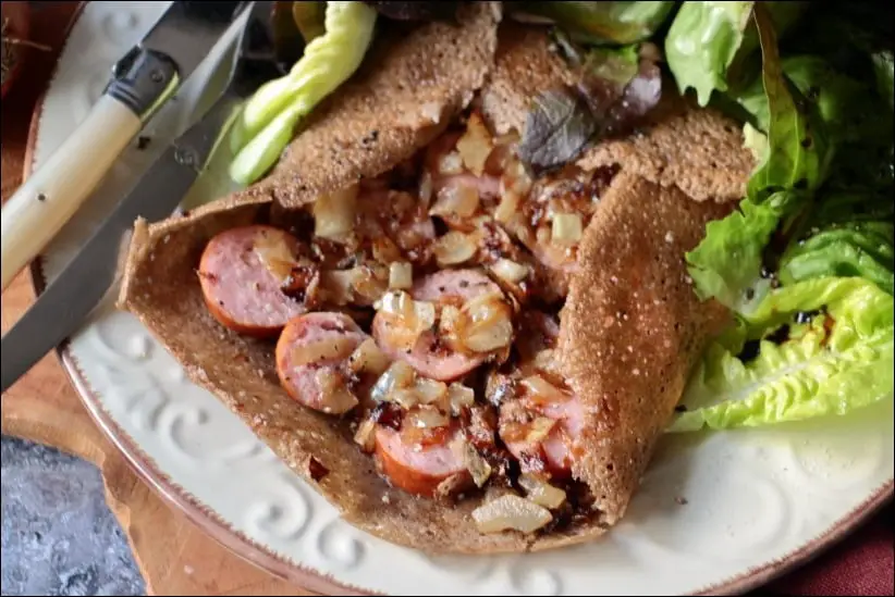 galette saucisse de montbeliard