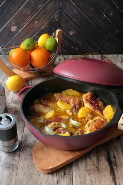 pintade aux agrumes