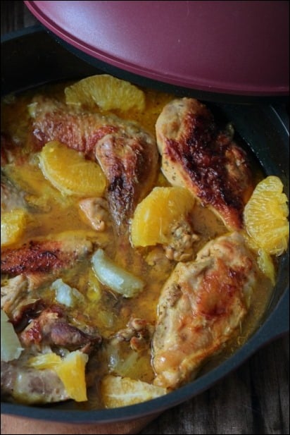 pintade aux agrumes recette