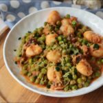 calamars petits pois sauce tomate