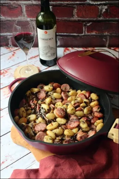 recette gnocchi saucisse fumée