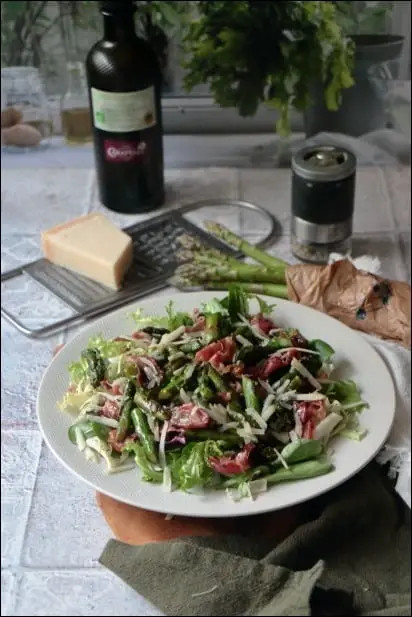 recette asperges coppa