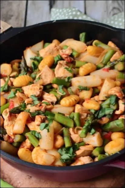 gnocchi blanc de poulet