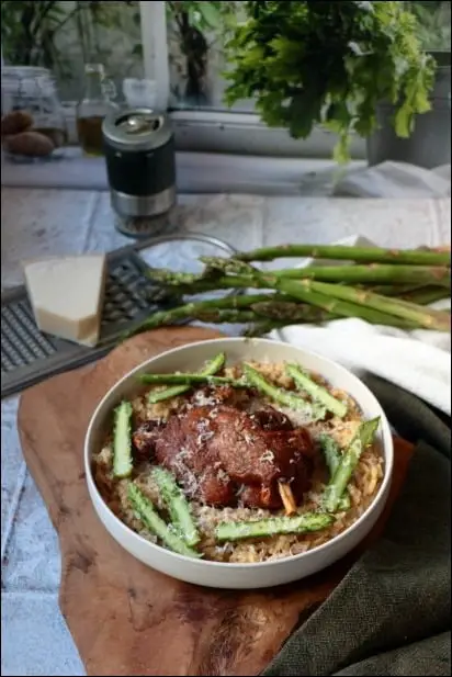 risotto aux asperges