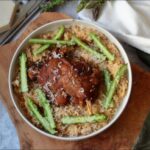 risotto asperges canard