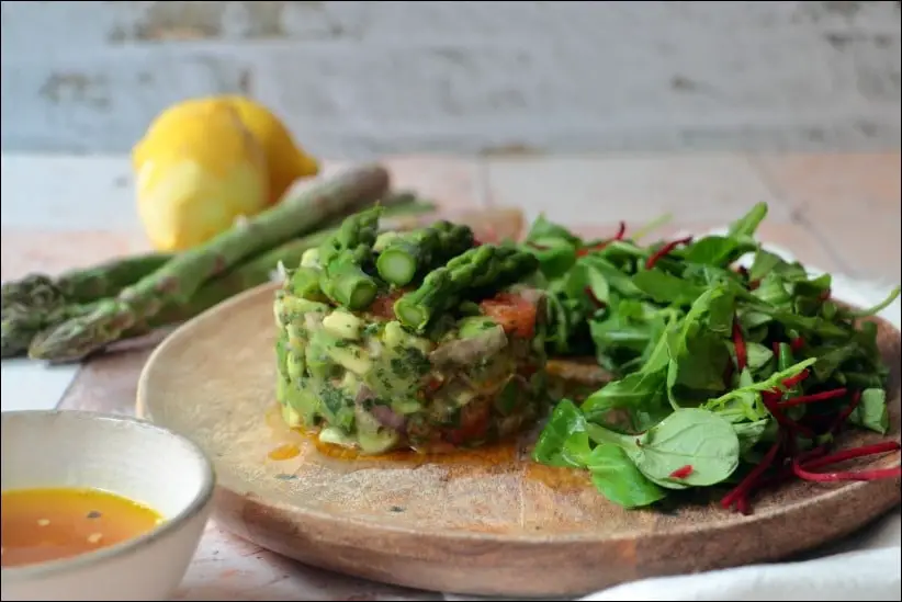 recette tartare d asperges vertes