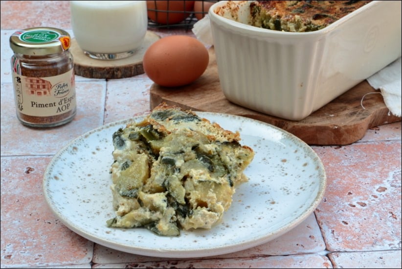 flan courgette
