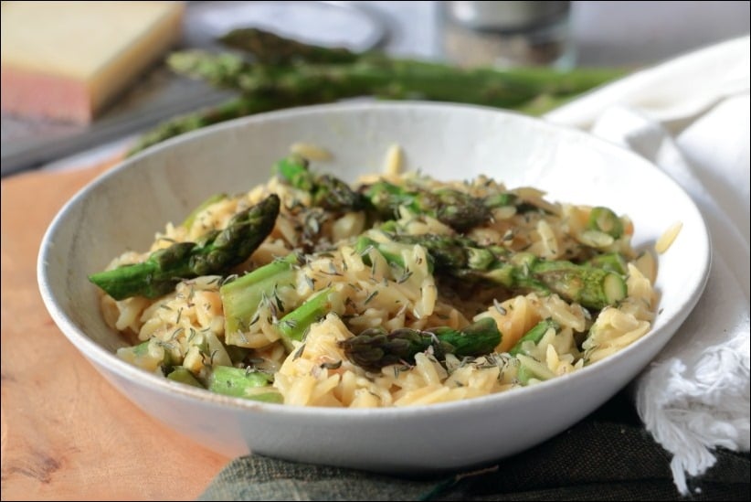 Orzo-cremeux-comte-asperges-vertes (4) clemfoodie.orzo asperge