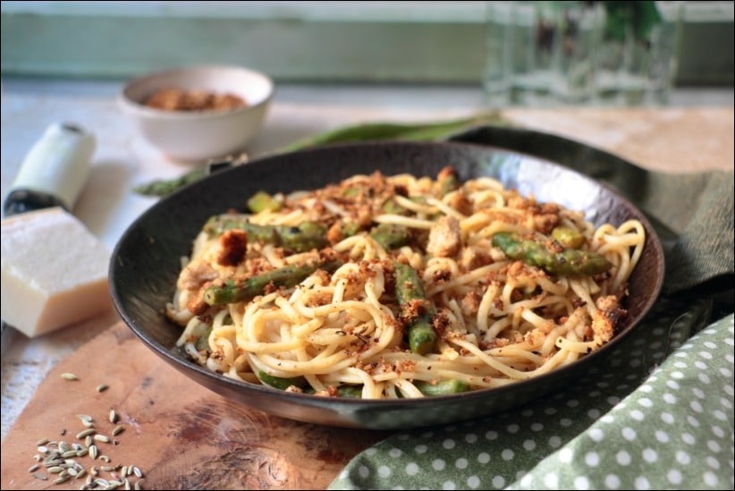 Pates-asperges-anchois (13) pates aux asperges vertes et anchois