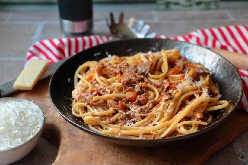 recette pâtes canard confit
