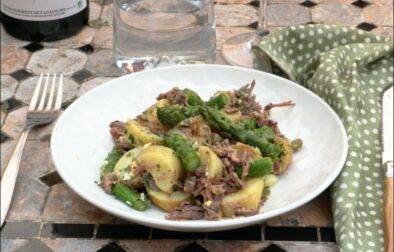 salade de boeuf parmentière de printemps