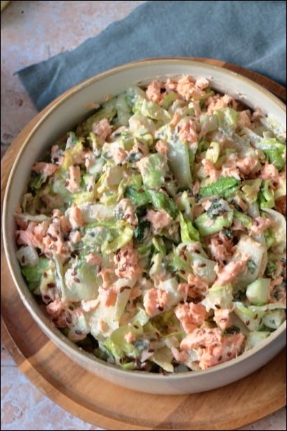 Salade_concombre_fromage_blanc_saumon (6) salade concombre menthe yaourt