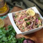 salade composée avec haricots blancs