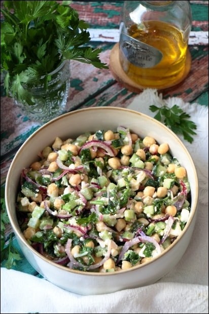 Salade_pois_chiches_concombre_feta (9) salade pois chiches concombre feta