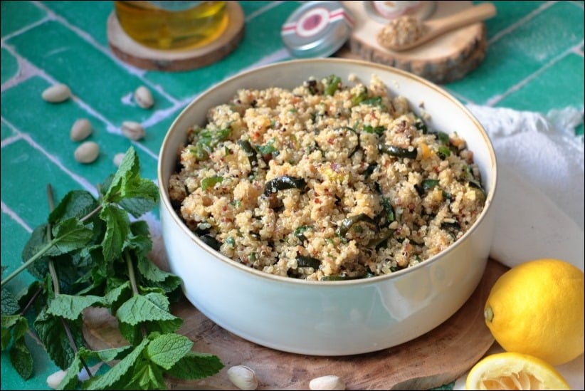 recette salade quinoa courgette
