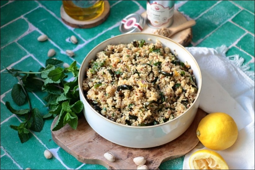 Salade_quinoa_courgettes_roties_dukkah_citron_confit (23) salade quinoa courgette menthe