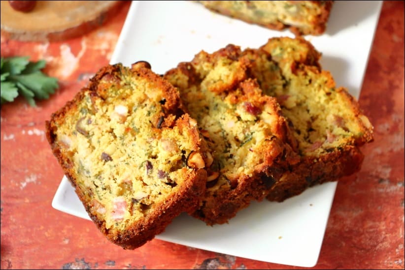 Cake-lardons-courgette-noisettes-curry (12) cake courgette et curry