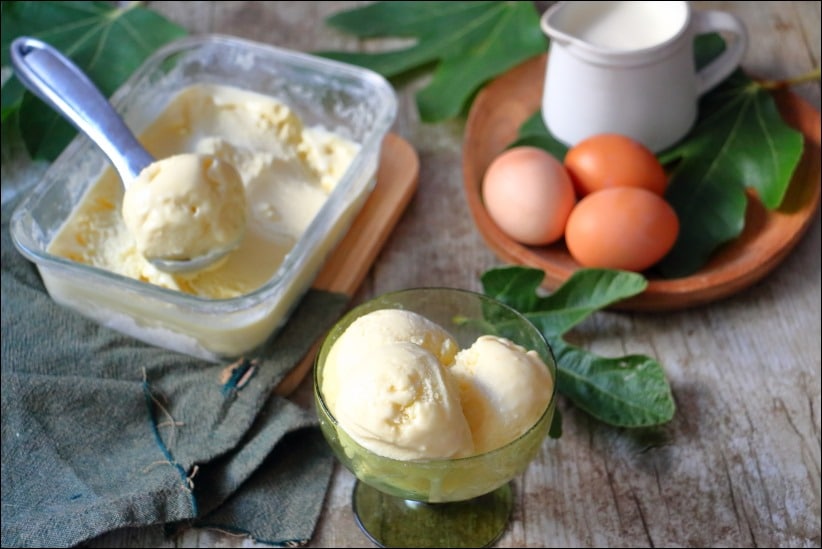 Creme-glacee-feuille-figuier (10) glace feuille de figuier recette sorbetiere