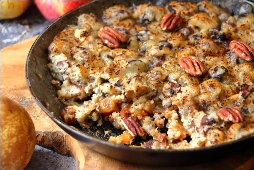 Crumble-pommes-poires-cookie-moelleux (4) crumble pomme poire sans four