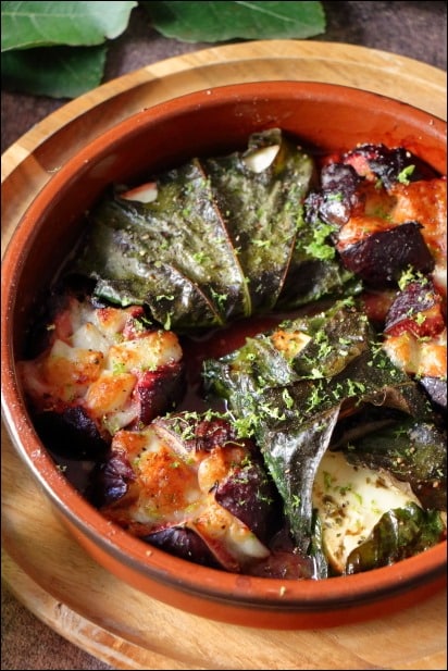 Figues-roties-farcies-feta-mozzarella (10) figues roties au miel feta