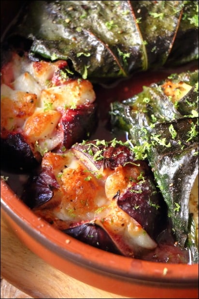 Figues-roties-farcies-feta-mozzarella (11) figues roties feta mozza miel