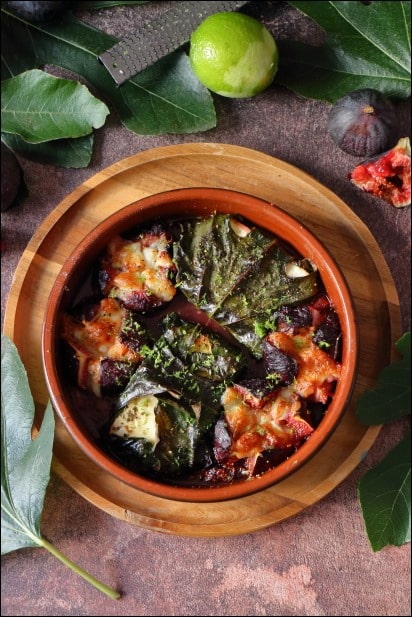 Figues-roties-farcies-feta-mozzarella (3) figues roties au four salees