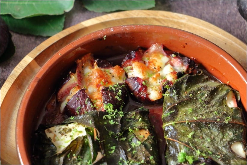 Figues-roties-farcies-feta-mozzarella (8) figues roties fromage miel