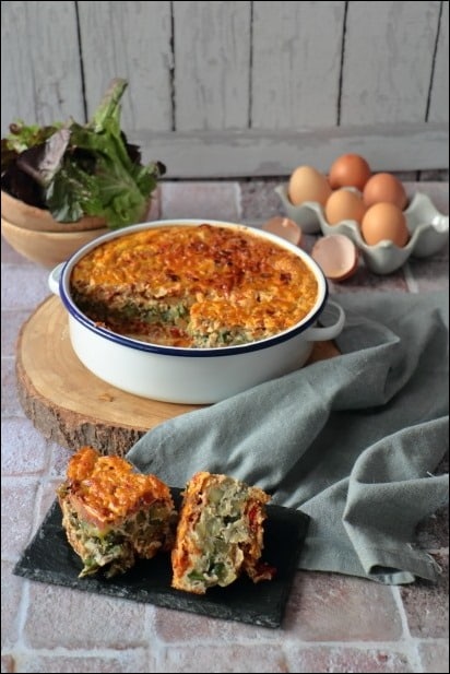 Gateau_omelette_legumes (2) omelette gateau au four