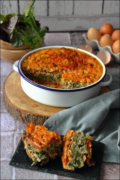 Gateau_omelette_legumes (4) gateau d omelette aux tomates courgettes poivrons