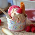 coupe glace peche melba