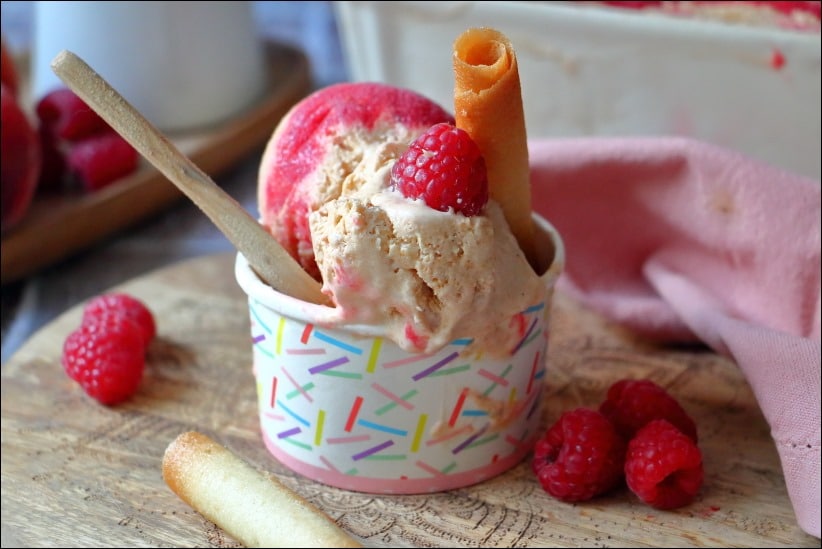 coupe glace peche melba