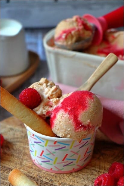 Glace-peche-melba (5) glace peche melba avec sorbetiere
