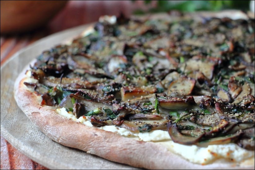 Pizza-blanche-cepes (13) pizza blanche aux cepes