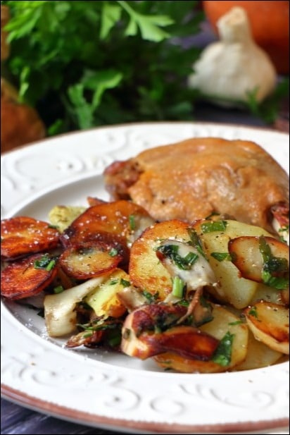 pommes de terre sarladaise à l'avance