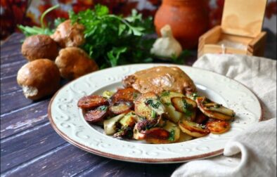 pommes de terre sarladaises aux cèpes