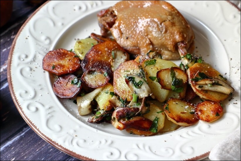pomme de terre sarladaise à la poêle