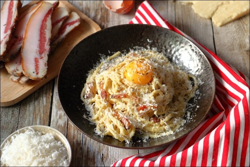 spaghetti carbonara facile et rapide